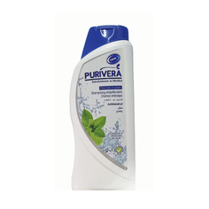 Шампунь для волос против перхоти Purivera Shampoo Anti-Dandruff Menthol Fresh 400 мл