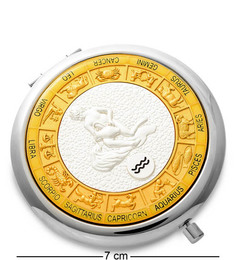 Зеркало серебр. Знак Зодиака - Водолей WIN- 02- 1 113-601428 Art East