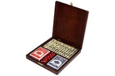 Набор игр в деревянной шкатулке 999-RT-04s Ровертайм