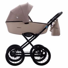 Коляска Aroteam MORENO SL 2в1 цв. 02 бежевый+св.бежевая кожа