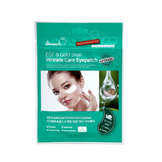 Патчи для глаз Skinapple EGF Gold Snail Wrinkle Care Eye Patch Антивозрастные, 105 г