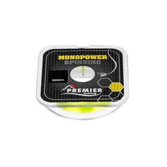 Леска Premier Fishing Monopower Spinning 0,50mm-100m, F.Yellow, Nylon, PR-MS-Y-050-100