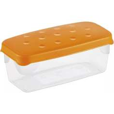 COSMOPLAST Контейнер для СВЧ/мороз.камеры, 18x9x7 см, 0,6 л, пластик, цвет в асс-те 2118