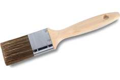 GROSSMEISTER Кисть плоская PRO, смешанная щетина, 40 мм 001202040