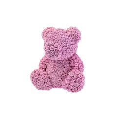 Силиконовая форма для мыла "Мишка из роз" No Brand