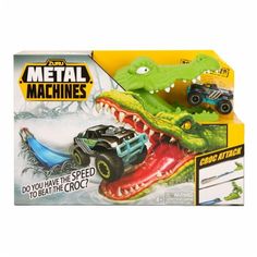 Игровой набор Zuru Metal Machines с машинкой, трек Крокодил 6718