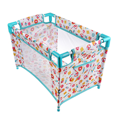 Кроватка Фантазия разборная голуб 53,5х32х33,5 см 67318 для кукол Mary Poppins