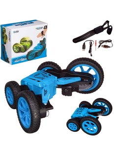 Машинка Junfa toys трюковая радиоуправляемая, световые эффекты