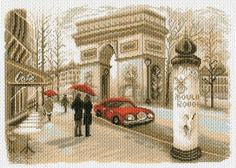 Рисунок на ткани Матренин Посад Париж 1756