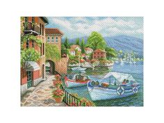 Рисунок на канве Матренин Посад Средиземное утро 1808