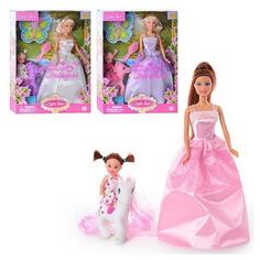 Кукла Defa Lucy Волшебный мир, с куколкой-дочкой на пони, высота кукол: 29 и 10 см
