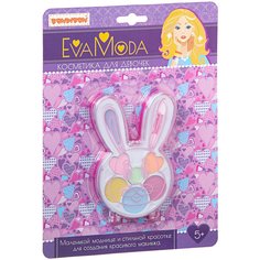 Набор детской декоративной косметики Bondibon Eva Moda, зайчик с тенями для век, ВВ1751-dg