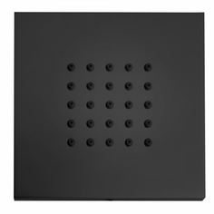 Bossini Душевая форсунка Bossini Cubic Flat Wall I00176.073 черный матовый