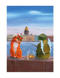 Пазлы деревянные Collaba puzzle Ангельское терпение, 504 детали, 962255