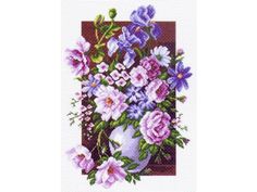 Рисунок на канве «Букет цветов» Матренин посад