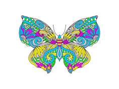 Набор-антистресс «Узор бабочки» Матренин посад