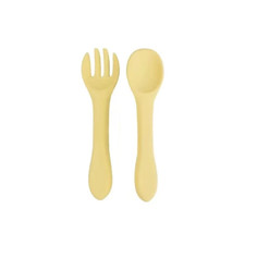 Ложка и вилка из силикона для кормления DD&SiliconeSet 690DDLVL