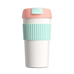 Термокружка Xiaomi Kiss Kiss Fish Rainbow 490ml Blue-Pink