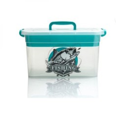Контейнер для хранения 10л РЫБАЛКА с вкладышем Полимербыт