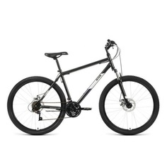 Велосипед 27,5" Altair MTB HT 27,5 2.0 D 21 ск Черный Серебро 2022 г 19" RBK22AL27148