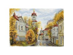Рисунок на канве Матренин Посад Московские улочки. Улица Рождественка 1758