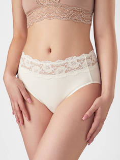 Трусы женские Lowry LDK1-388 бежевые 3XL