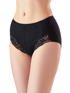 Трусы женские Lowry LDK1-372 черные 4XL