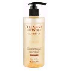 Гель для тела очищющий с коллагеном и золотом 3W Clinic Collagen&Luxury Gold Cleansing Gel
