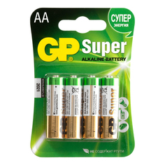 Батарейки GP Super АА 4 шт