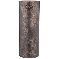 Ваза Muza "Perfetti grafit metallic" диаметр 12 см, высота 30 см (380-854) Муза