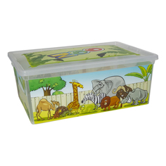 Контейнер для хранения Qutu Zoo с рисунком 10 л