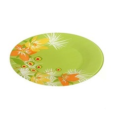 Тарелка для вторых блюд Luminarc Pop Flowers Green 25 см