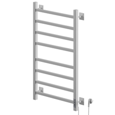 Полотенцесушитель Электрический Ника STEP-1 800х400 RAL9016 белый матовый арт. STEP-1 80/4 Nika
