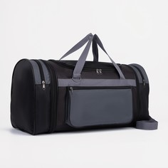 Дорожная сумка унисекс AMEN УЮ-2-1, черно/серый Amen.