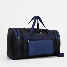 Дорожная сумка унисекс AMEN УЮ-2-1, черно/синий Amen.