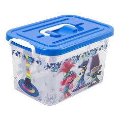 Контейнер универсальный Полимербыт Trolls 6,5 л в ассортименте