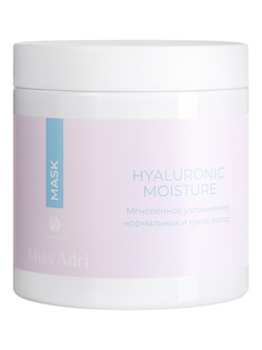 Маска для волос ADRICOCO Miss Adri Hyaluronic Moisture увлажняющая, 500 мл