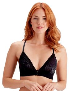 Бюстгальтер без косточек Graphic Mesh XL черный Pretty Polly