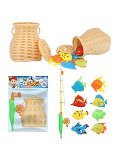 Настольная игра Наша Игрушка Рыбалка, 11шт. в ассорт. арт. 651468