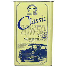 COMMA CLA20505L COMMA 20W50 CLASSIC MOTOR OIL (5L)_масло моторное! минеральное\ API SE/CC
