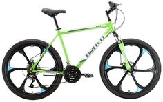 Велосипед Bravo Hit 26 D FW зеленый/белый/серый 18" HD00000323