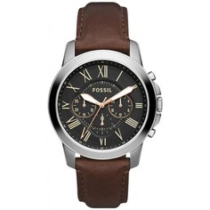 Наручные часы мужские Fossil FS4813 коричневые