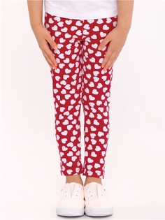 Леггинсы детские Апрель 1ДРЛ1982804н, красный, 110