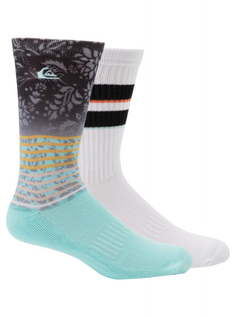 НОСКИ 2 ПАРЫ В УП QUIK 2PK CREW F M SOCK MUL1 Quiksilver