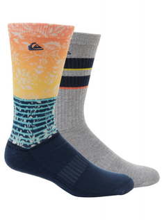 НОСКИ 2 ПАРЫ В УП QUIK 2PK CREW F M SOCK KTP0 Quiksilver