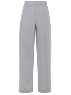 Брюки из вискозы в полоску Zimmerli