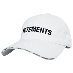 Кепка с вышивкой логотипа Vetements