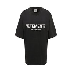 Хлопковая футболка VETEMENTS