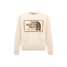 Хлопковый свитшот The North Face x Gucci Gucci