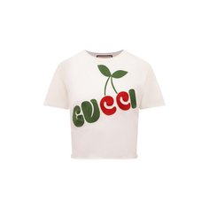 Хлопковая футболка Gucci